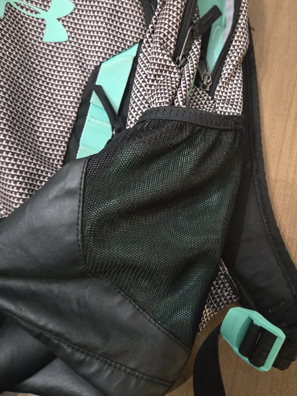 Under Armour Women's Black & Teal Storm1 Backpack